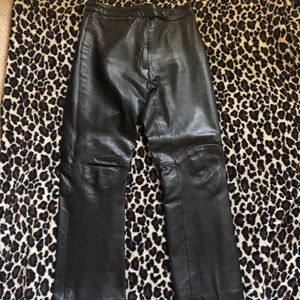 Leather pants